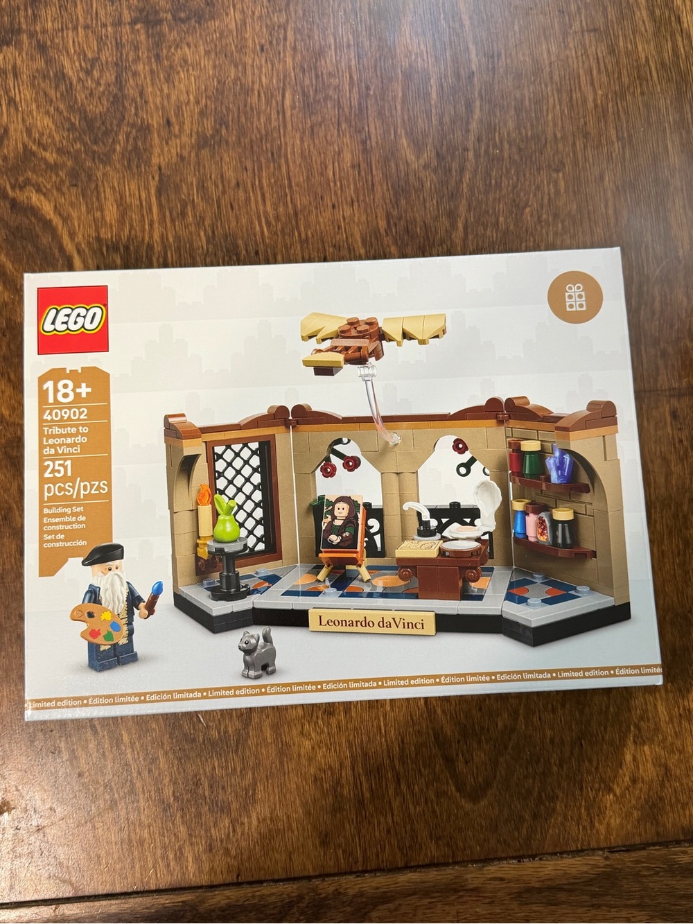 Lego 40902 Tribute to Leonardo Da Vinci